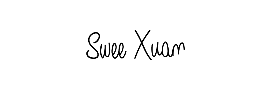Also we have Swee Xuan name is the best signature style. Create professional handwritten signature collection using Angelique-Rose-font-FFP autograph style. Swee Xuan signature style 5 images and pictures png