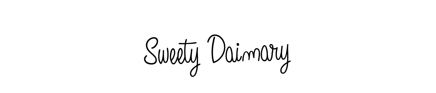 Make a beautiful signature design for name Sweety Daimary. Use this online signature maker to create a handwritten signature for free. Sweety Daimary signature style 5 images and pictures png