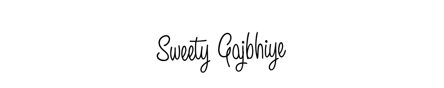 You should practise on your own different ways (Angelique-Rose-font-FFP) to write your name (Sweety Gajbhiye) in signature. don't let someone else do it for you. Sweety Gajbhiye signature style 5 images and pictures png