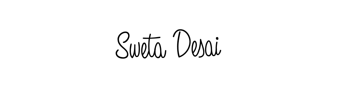 Also You can easily find your signature by using the search form. We will create Sweta Desai name handwritten signature images for you free of cost using Angelique-Rose-font-FFP sign style. Sweta Desai signature style 5 images and pictures png