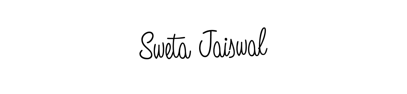 Make a beautiful signature design for name Sweta Jaiswal. With this signature (Angelique-Rose-font-FFP) style, you can create a handwritten signature for free. Sweta Jaiswal signature style 5 images and pictures png