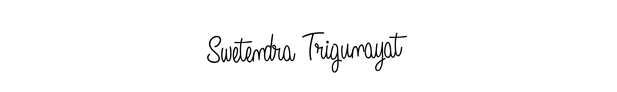 Create a beautiful signature design for name Swetendra Trigunayat. With this signature (Angelique-Rose-font-FFP) fonts, you can make a handwritten signature for free. Swetendra Trigunayat signature style 5 images and pictures png