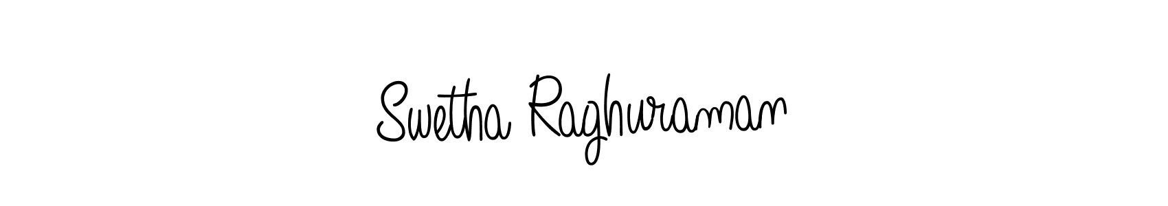 Make a beautiful signature design for name Swetha Raghuraman. Use this online signature maker to create a handwritten signature for free. Swetha Raghuraman signature style 5 images and pictures png