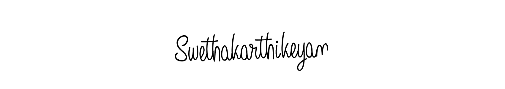 Similarly Angelique-Rose-font-FFP is the best handwritten signature design. Signature creator online .You can use it as an online autograph creator for name Swethakarthikeyan. Swethakarthikeyan signature style 5 images and pictures png