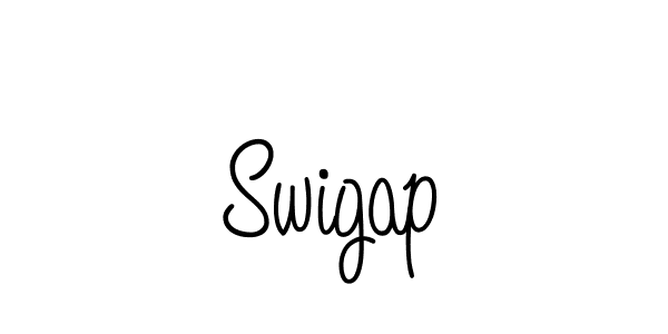 Best and Professional Signature Style for Swigap. Angelique-Rose-font-FFP Best Signature Style Collection. Swigap signature style 5 images and pictures png