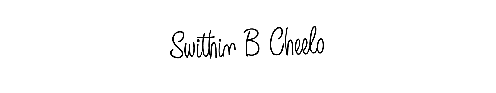 How to make Swithin B Cheelo signature? Angelique-Rose-font-FFP is a professional autograph style. Create handwritten signature for Swithin B Cheelo name. Swithin B Cheelo signature style 5 images and pictures png