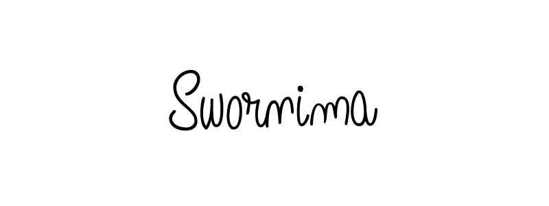 Create a beautiful signature design for name Swornima. With this signature (Angelique-Rose-font-FFP) fonts, you can make a handwritten signature for free. Swornima signature style 5 images and pictures png