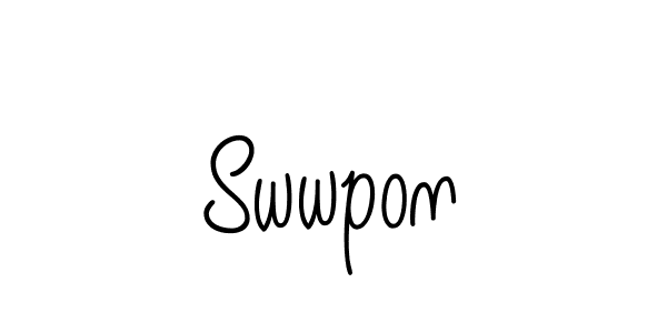 Also we have Swwpon name is the best signature style. Create professional handwritten signature collection using Angelique-Rose-font-FFP autograph style. Swwpon signature style 5 images and pictures png