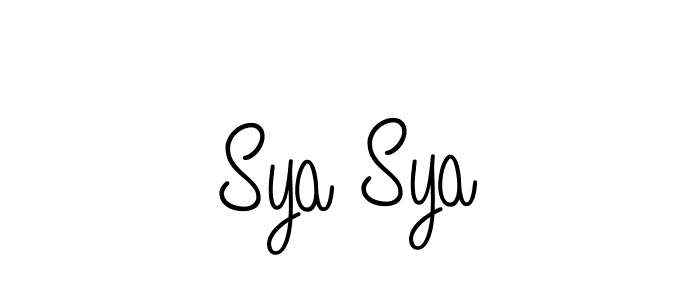 Similarly Angelique-Rose-font-FFP is the best handwritten signature design. Signature creator online .You can use it as an online autograph creator for name Sya Sya. Sya Sya signature style 5 images and pictures png