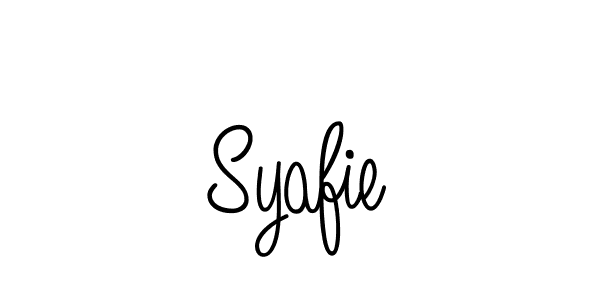 if you are searching for the best signature style for your name Syafie. so please give up your signature search. here we have designed multiple signature styles  using Angelique-Rose-font-FFP. Syafie signature style 5 images and pictures png