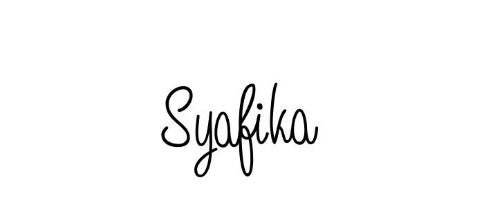 Best and Professional Signature Style for Syafika. Angelique-Rose-font-FFP Best Signature Style Collection. Syafika signature style 5 images and pictures png