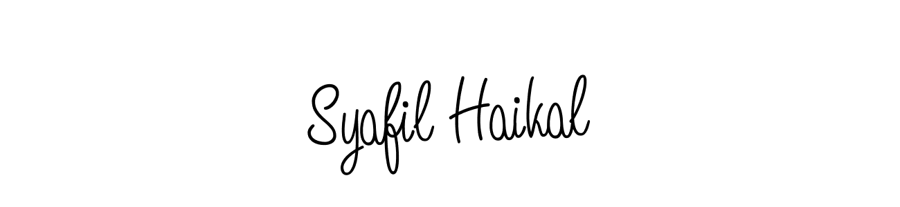 You can use this online signature creator to create a handwritten signature for the name Syafil Haikal. This is the best online autograph maker. Syafil Haikal signature style 5 images and pictures png