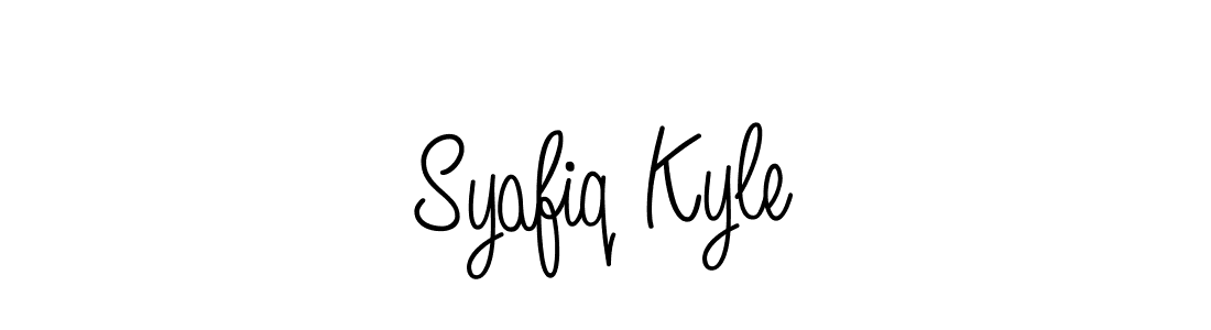 Similarly Angelique-Rose-font-FFP is the best handwritten signature design. Signature creator online .You can use it as an online autograph creator for name Syafiq Kyle. Syafiq Kyle signature style 5 images and pictures png