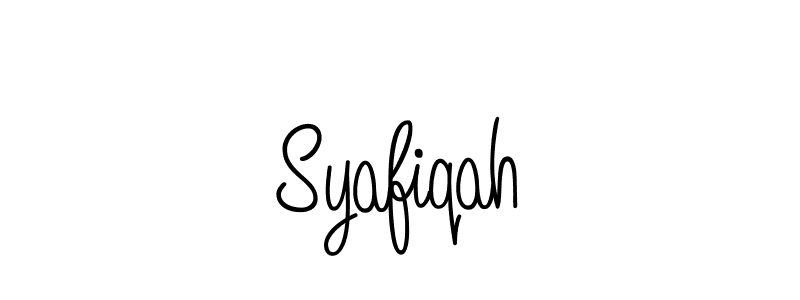 if you are searching for the best signature style for your name Syafiqah. so please give up your signature search. here we have designed multiple signature styles  using Angelique-Rose-font-FFP. Syafiqah signature style 5 images and pictures png