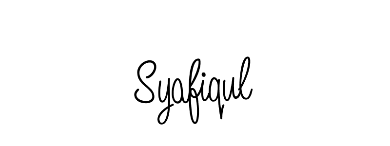 You can use this online signature creator to create a handwritten signature for the name Syafiqul. This is the best online autograph maker. Syafiqul signature style 5 images and pictures png