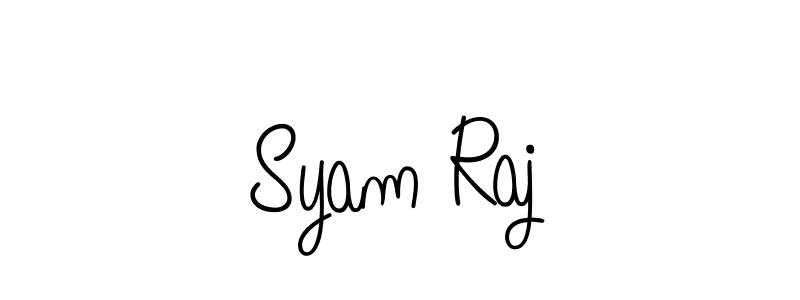 This is the best signature style for the Syam Raj name. Also you like these signature font (Angelique-Rose-font-FFP). Mix name signature. Syam Raj signature style 5 images and pictures png