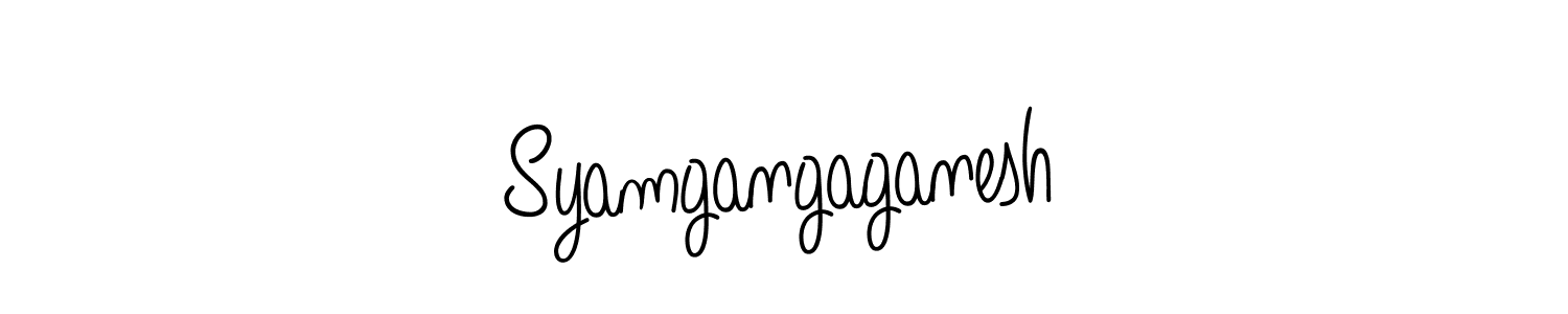Best and Professional Signature Style for Syamgangaganesh. Angelique-Rose-font-FFP Best Signature Style Collection. Syamgangaganesh signature style 5 images and pictures png