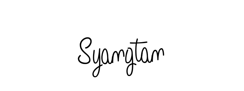 Similarly Angelique-Rose-font-FFP is the best handwritten signature design. Signature creator online .You can use it as an online autograph creator for name Syangtan. Syangtan signature style 5 images and pictures png