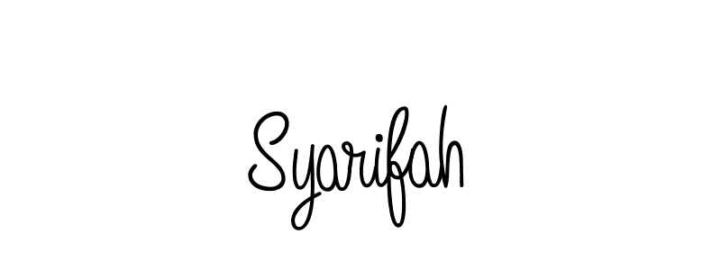 Best and Professional Signature Style for Syarifah. Angelique-Rose-font-FFP Best Signature Style Collection. Syarifah signature style 5 images and pictures png