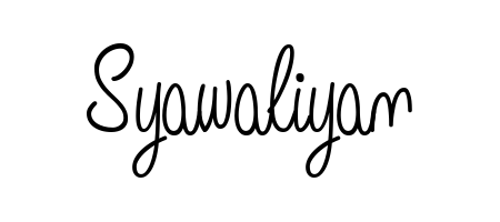 Create an unforgettable impression when signing with Syawaliyan name styled in Angelique-Rose-font-FFP typography. 100% free online generator. Syawaliyan signature style 5 images and pictures png