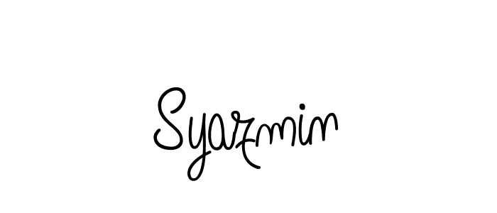You can use this online signature creator to create a handwritten signature for the name Syazmin. This is the best online autograph maker. Syazmin signature style 5 images and pictures png