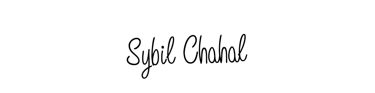 Best and Professional Signature Style for Sybil Chahal. Angelique-Rose-font-FFP Best Signature Style Collection. Sybil Chahal signature style 5 images and pictures png