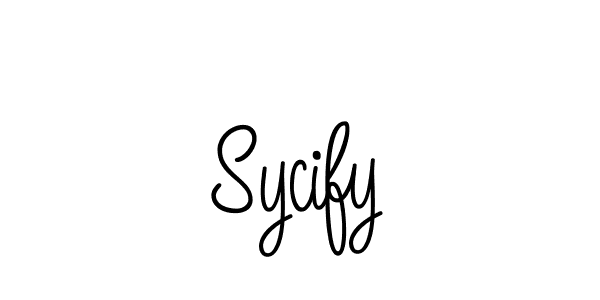 You can use this online signature creator to create a handwritten signature for the name Sycify. This is the best online autograph maker. Sycify signature style 5 images and pictures png