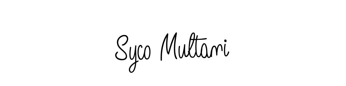 Also You can easily find your signature by using the search form. We will create Syco Multani name handwritten signature images for you free of cost using Angelique-Rose-font-FFP sign style. Syco Multani signature style 5 images and pictures png