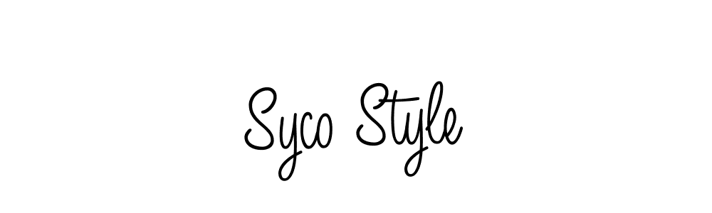 Similarly Angelique-Rose-font-FFP is the best handwritten signature design. Signature creator online .You can use it as an online autograph creator for name Syco Style. Syco Style signature style 5 images and pictures png