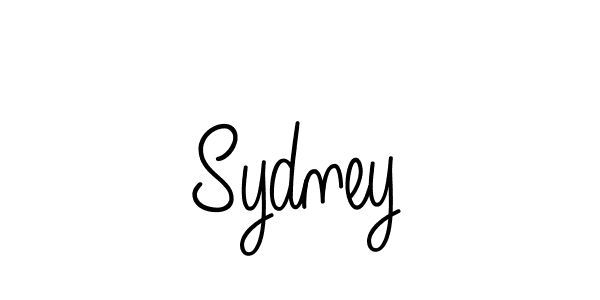 Sydney stylish signature style. Best Handwritten Sign (Angelique-Rose-font-FFP) for my name. Handwritten Signature Collection Ideas for my name Sydney. Sydney signature style 5 images and pictures png