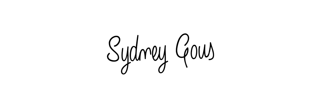 Also You can easily find your signature by using the search form. We will create Sydney Gous name handwritten signature images for you free of cost using Angelique-Rose-font-FFP sign style. Sydney Gous signature style 5 images and pictures png