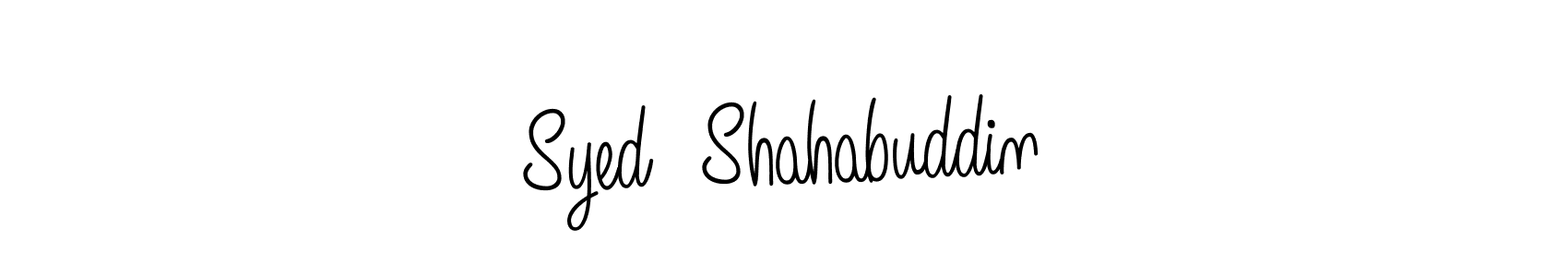 Also we have Syed  Shahabuddin name is the best signature style. Create professional handwritten signature collection using Angelique-Rose-font-FFP autograph style. Syed  Shahabuddin signature style 5 images and pictures png
