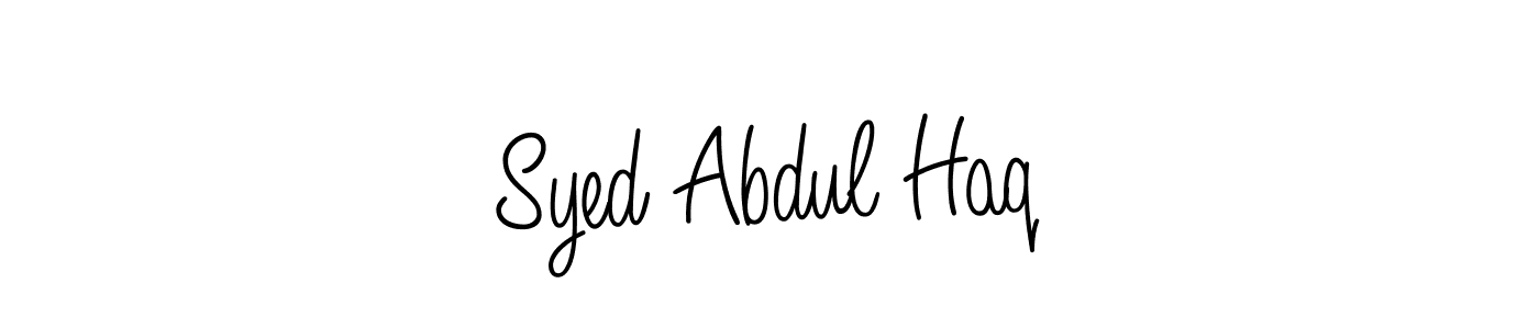Once you've used our free online signature maker to create your best signature Angelique-Rose-font-FFP style, it's time to enjoy all of the benefits that Syed Abdul Haq name signing documents. Syed Abdul Haq signature style 5 images and pictures png