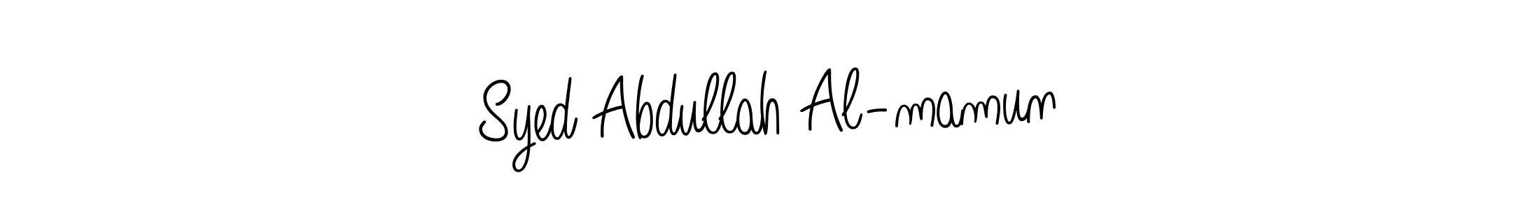 Syed Abdullah Al-mamun stylish signature style. Best Handwritten Sign (Angelique-Rose-font-FFP) for my name. Handwritten Signature Collection Ideas for my name Syed Abdullah Al-mamun. Syed Abdullah Al-mamun signature style 5 images and pictures png