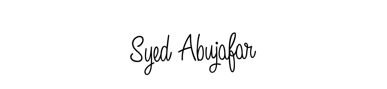 Make a beautiful signature design for name Syed Abujafar. Use this online signature maker to create a handwritten signature for free. Syed Abujafar signature style 5 images and pictures png