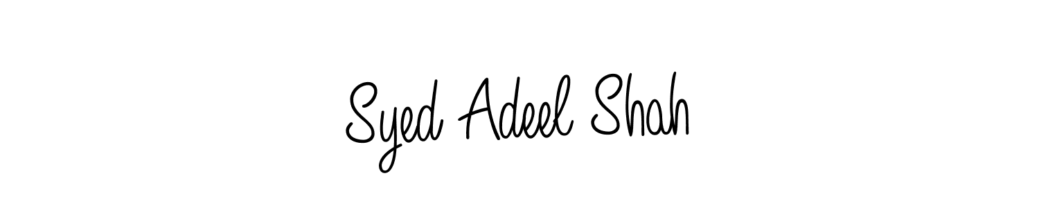 Similarly Angelique-Rose-font-FFP is the best handwritten signature design. Signature creator online .You can use it as an online autograph creator for name Syed Adeel Shah. Syed Adeel Shah signature style 5 images and pictures png