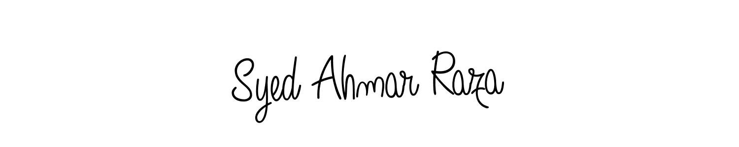 Make a beautiful signature design for name Syed Ahmar Raza. Use this online signature maker to create a handwritten signature for free. Syed Ahmar Raza signature style 5 images and pictures png