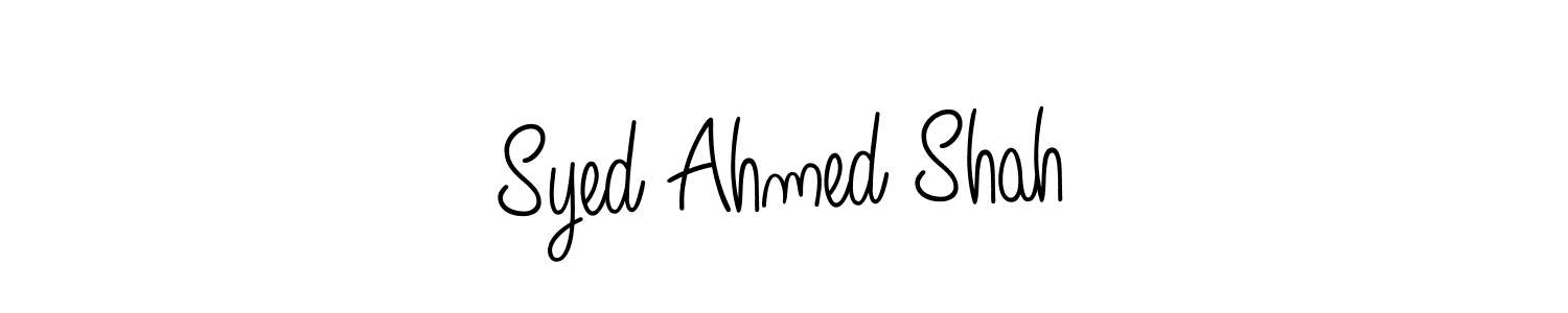 Once you've used our free online signature maker to create your best signature Angelique-Rose-font-FFP style, it's time to enjoy all of the benefits that Syed Ahmed Shah name signing documents. Syed Ahmed Shah signature style 5 images and pictures png