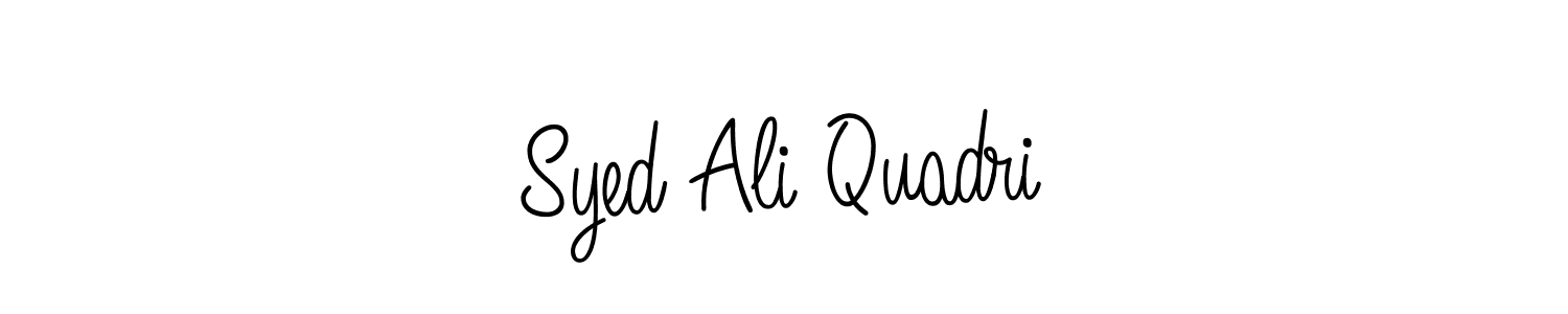 Make a beautiful signature design for name Syed Ali Quadri. Use this online signature maker to create a handwritten signature for free. Syed Ali Quadri signature style 5 images and pictures png