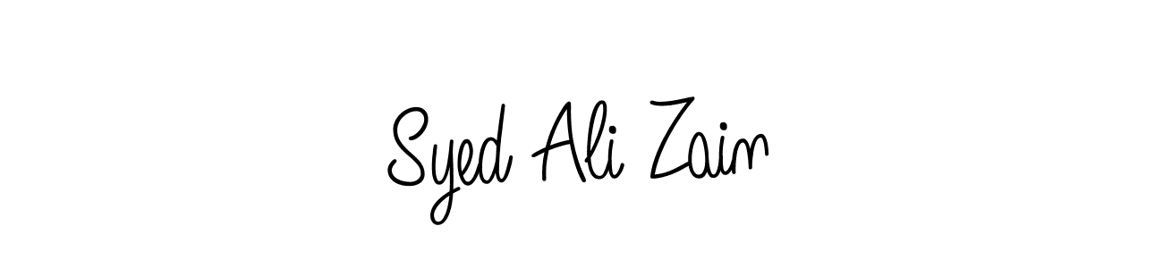 Angelique-Rose-font-FFP is a professional signature style that is perfect for those who want to add a touch of class to their signature. It is also a great choice for those who want to make their signature more unique. Get Syed Ali Zain name to fancy signature for free. Syed Ali Zain signature style 5 images and pictures png