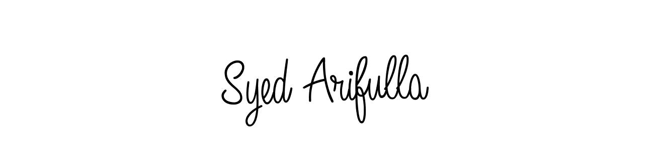 How to make Syed Arifulla signature? Angelique-Rose-font-FFP is a professional autograph style. Create handwritten signature for Syed Arifulla name. Syed Arifulla signature style 5 images and pictures png