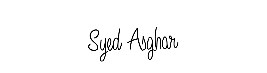 It looks lik you need a new signature style for name Syed Asghar. Design unique handwritten (Angelique-Rose-font-FFP) signature with our free signature maker in just a few clicks. Syed Asghar signature style 5 images and pictures png