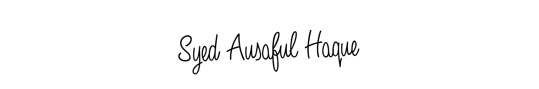 This is the best signature style for the Syed Ausaful Haque name. Also you like these signature font (Angelique-Rose-font-FFP). Mix name signature. Syed Ausaful Haque signature style 5 images and pictures png