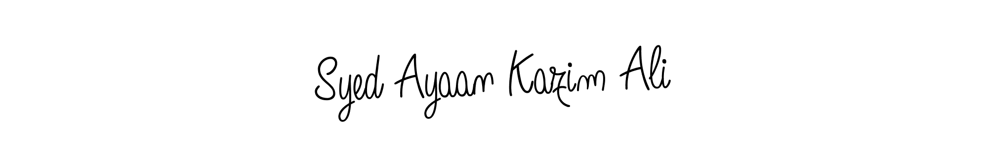 Here are the top 10 professional signature styles for the name Syed Ayaan Kazim Ali. These are the best autograph styles you can use for your name. Syed Ayaan Kazim Ali signature style 5 images and pictures png
