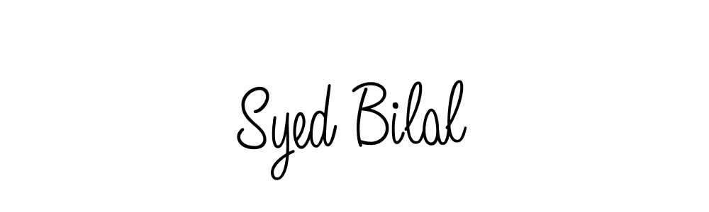 Syed Bilal stylish signature style. Best Handwritten Sign (Angelique-Rose-font-FFP) for my name. Handwritten Signature Collection Ideas for my name Syed Bilal. Syed Bilal signature style 5 images and pictures png