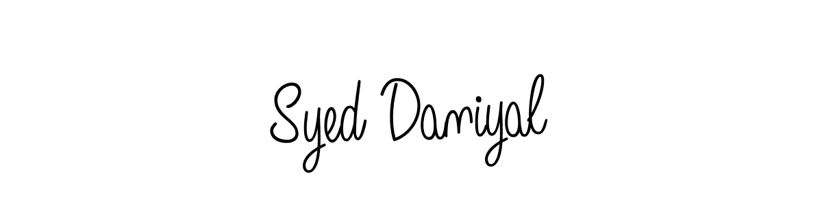 Create a beautiful signature design for name Syed Daniyal. With this signature (Angelique-Rose-font-FFP) fonts, you can make a handwritten signature for free. Syed Daniyal signature style 5 images and pictures png