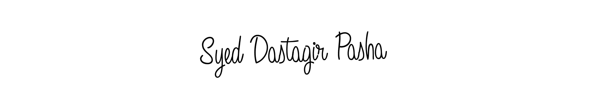 Also we have Syed Dastagir Pasha name is the best signature style. Create professional handwritten signature collection using Angelique-Rose-font-FFP autograph style. Syed Dastagir Pasha signature style 5 images and pictures png