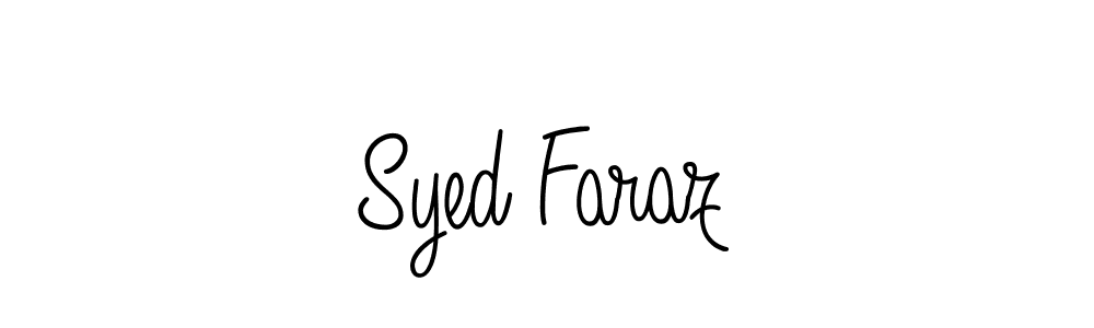 Also You can easily find your signature by using the search form. We will create Syed Faraz name handwritten signature images for you free of cost using Angelique-Rose-font-FFP sign style. Syed Faraz signature style 5 images and pictures png