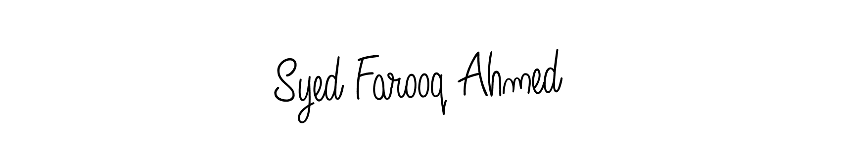 You can use this online signature creator to create a handwritten signature for the name Syed Farooq Ahmed. This is the best online autograph maker. Syed Farooq Ahmed signature style 5 images and pictures png