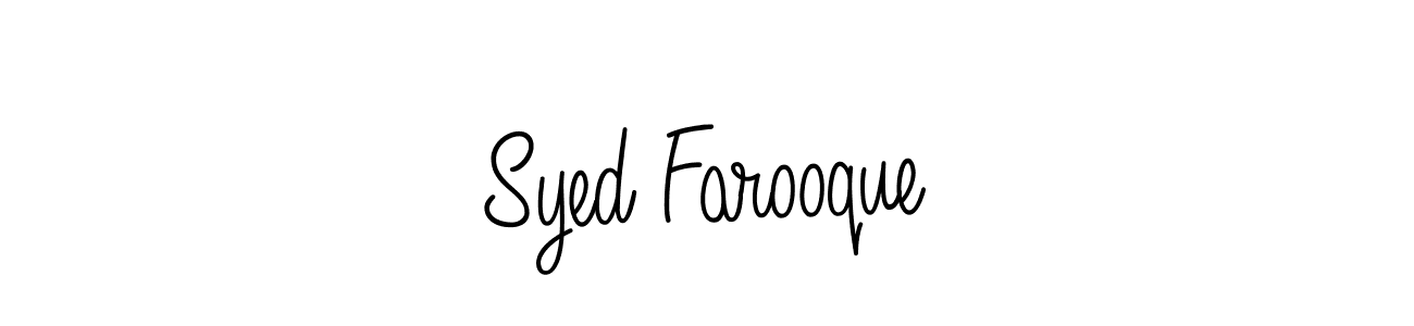 Also You can easily find your signature by using the search form. We will create Syed Farooque name handwritten signature images for you free of cost using Angelique-Rose-font-FFP sign style. Syed Farooque signature style 5 images and pictures png